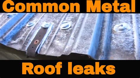 how to fix a steel roof that leaks around the screws|Roofing Diagnosis 101: Metal Roof Leaks Around。